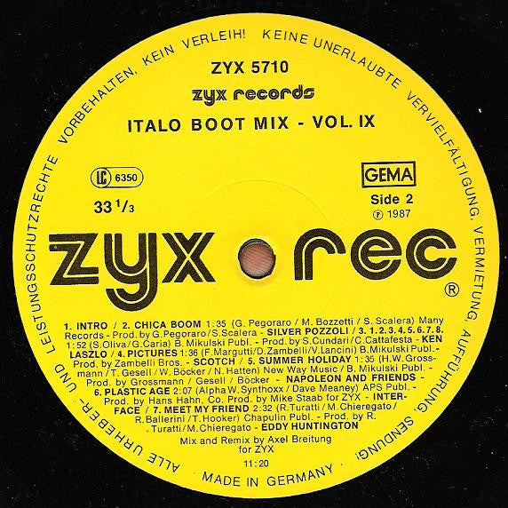 Italo Boot Mix Vol. 9