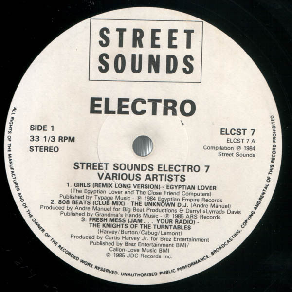 Street Sounds Electro 7