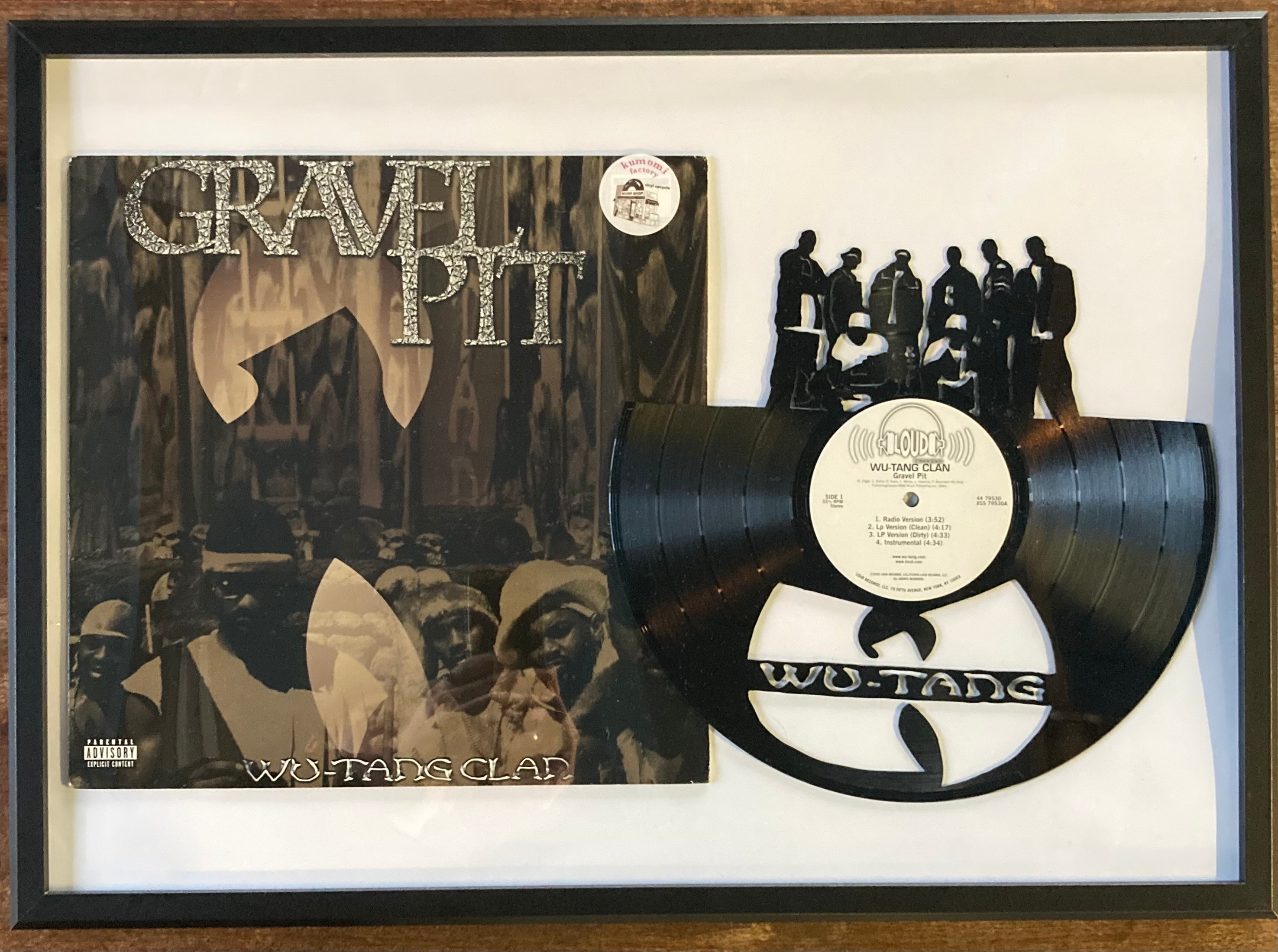 Handmade record art