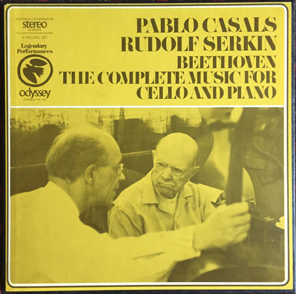 Casals Festival - Sonatas For 'Cello And Piano (Complete)