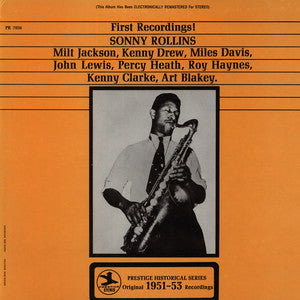Sonny Rollins With The Modern Jazz Quartet