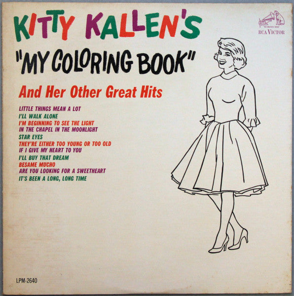 Kitty Kallen's "My Coloring Book" And Her Other Great Hits 