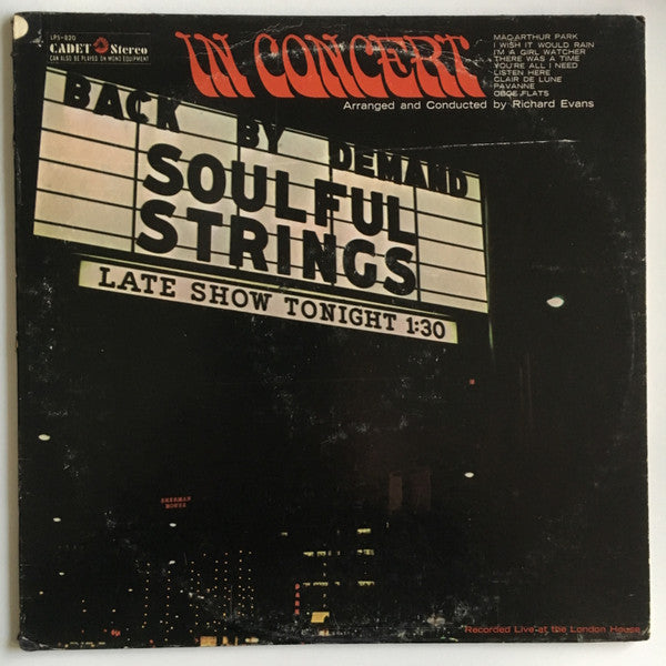 Back By Demand: The Soulful Strings In Concert