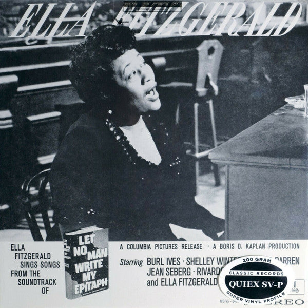 Ella Fitzgerald Sings Songs From Let No Man Write My Epitaph