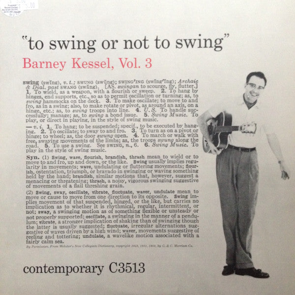 Vol. 3, To Swing Or Not To Swing