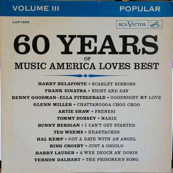60 Years Of Music America Loves Best - Volume III - Popular