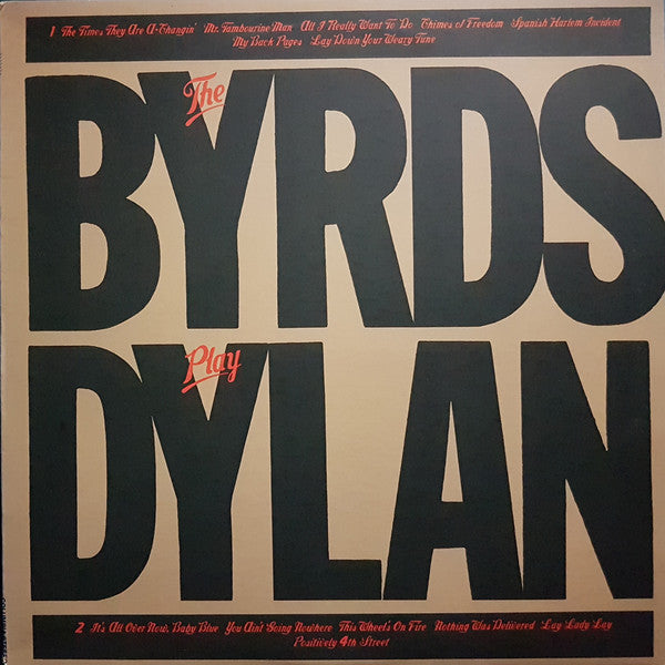 The Byrds Play Dylan