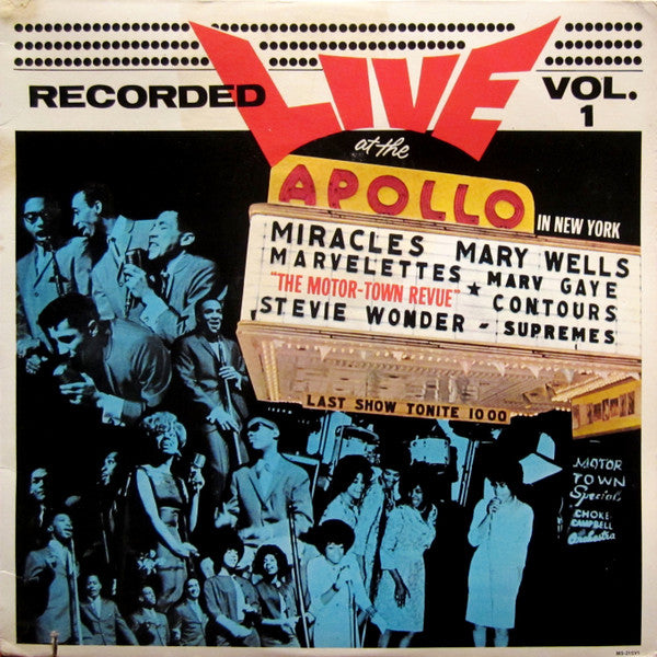 The Motor-Town Revue Vol. 1 - Recorded Live At The Apollo