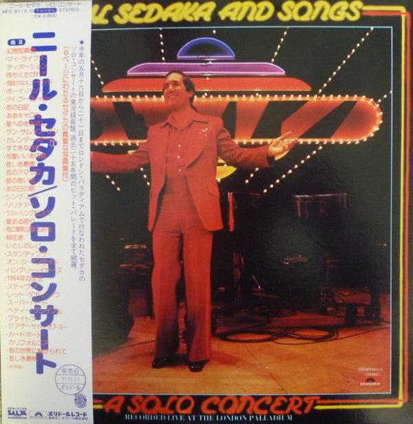 Neil Sedaka And Songs - A Solo Concert 