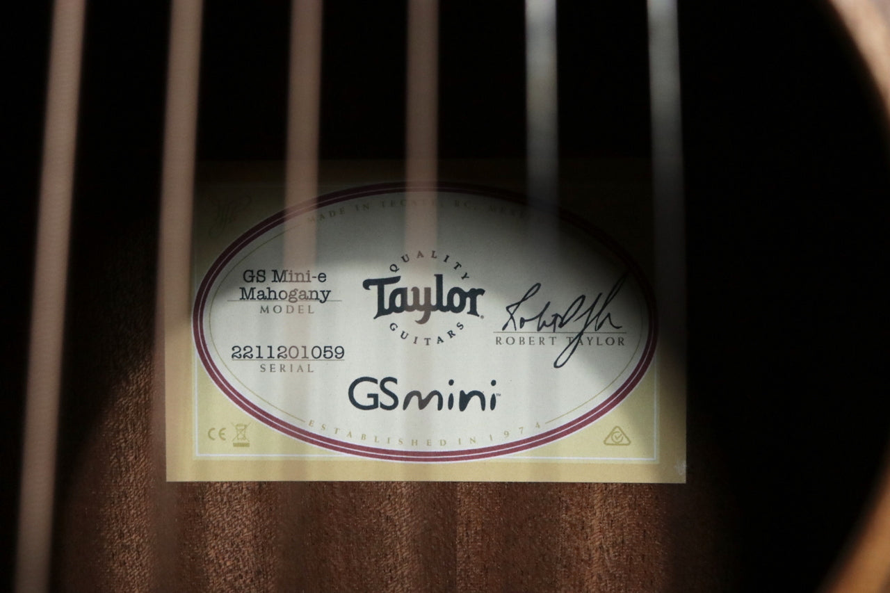 Taylor GS Mini-e Mahogany ES-B [Taylor certified repairman worker store]