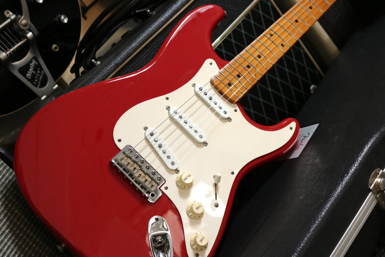 Fender 1954 40th Anniversary Stratocaster 1994 w/ Monty's Guitars '54 Stratocaster Pickups Parchment