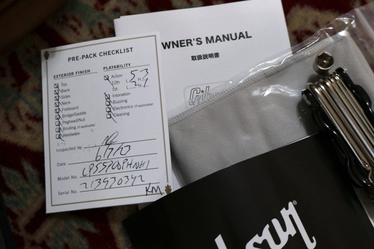 Gibson Les Paul Standard 50s Pelham Blue Top 2023 (Custom Color Series)