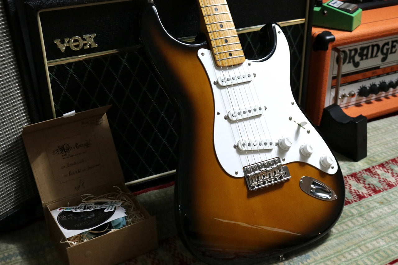 Fender Japan Stratocaster Sunburst w/ Monty's Guitars Retro Wind Stratocaster Pickups Set