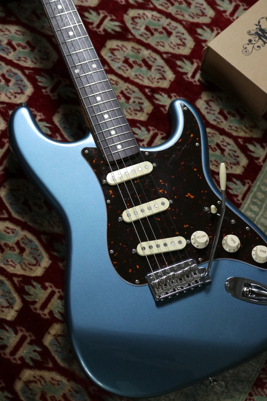 Fender Japan Stratocaster Blue Metallic w/ Monty's Guitars Full Monty Stratocaster Pickups Set