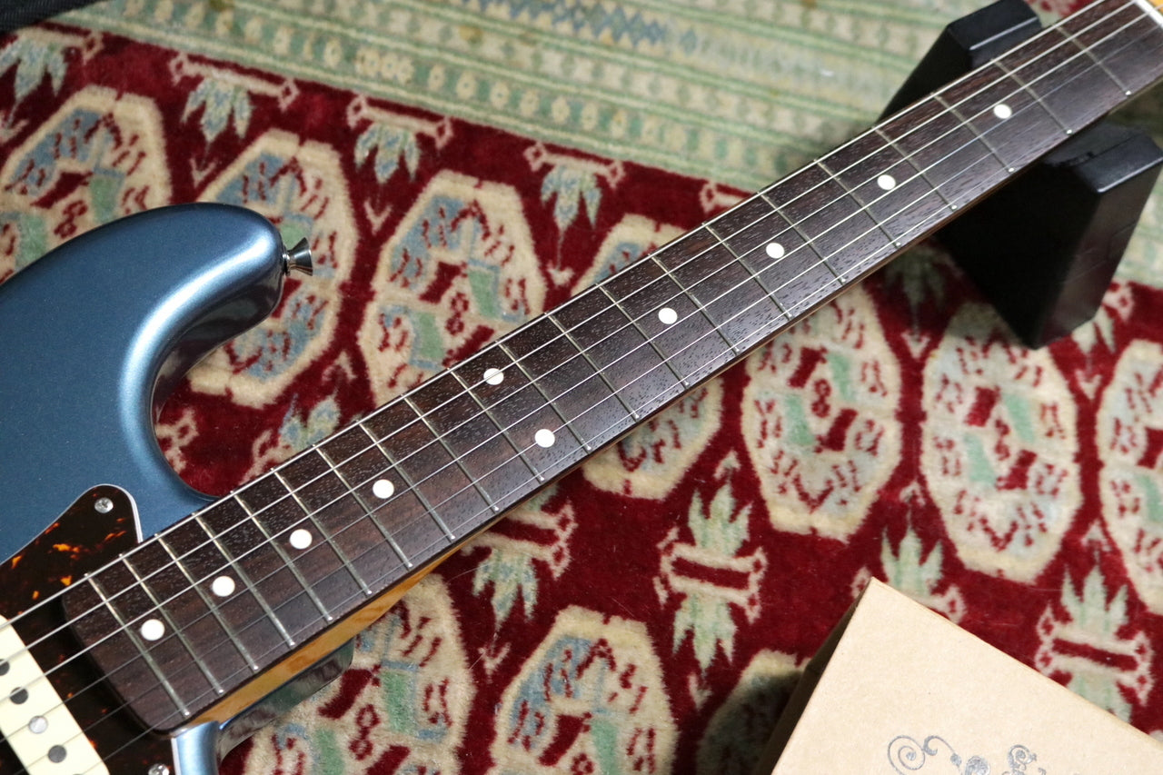 Fender Japan Stratocaster Blue Metallic w/ Monty's Guitars Full Monty Stratocaster Pickups Set