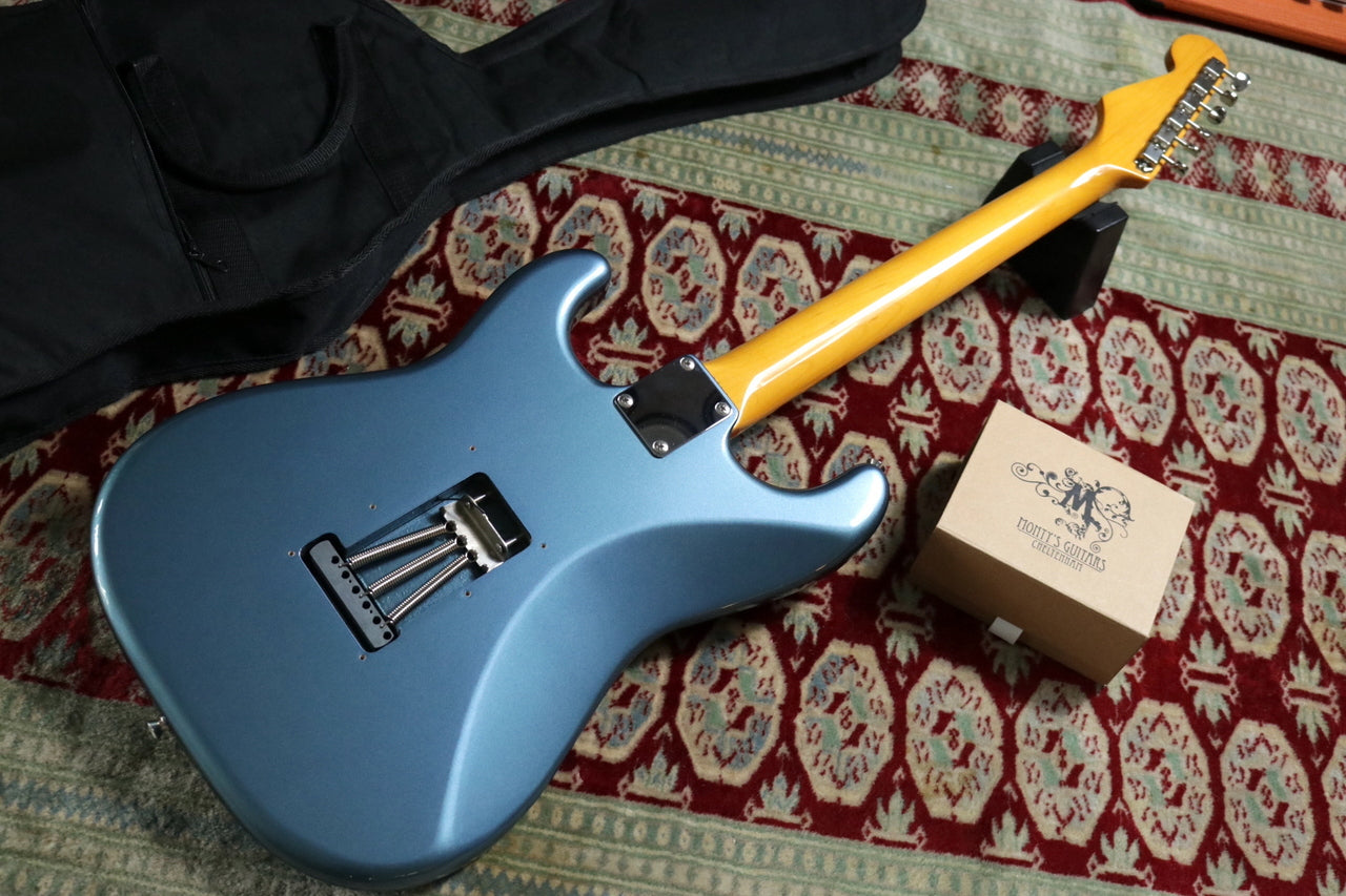 Fender Japan Stratocaster Blue Metallic w/ Monty's Guitars Full Monty Stratocaster Pickups Set
