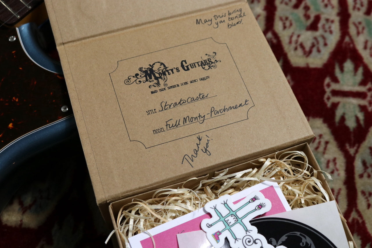 Fender Japan Stratocaster Blue Metallic w/ Monty's Guitars Full Monty Stratocaster Pickups Set