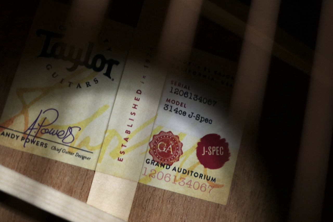 Taylor [Trial video available] 314ce J-Spec -Japan limited specification- [Taylor authorized repair man staffed store]