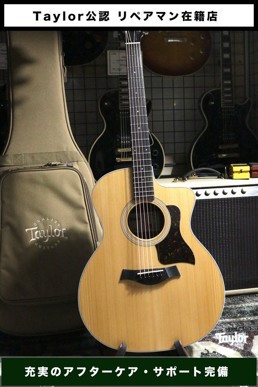 Taylor [Trial video available] 214ce Walnut [Taylor authorized repair man store]