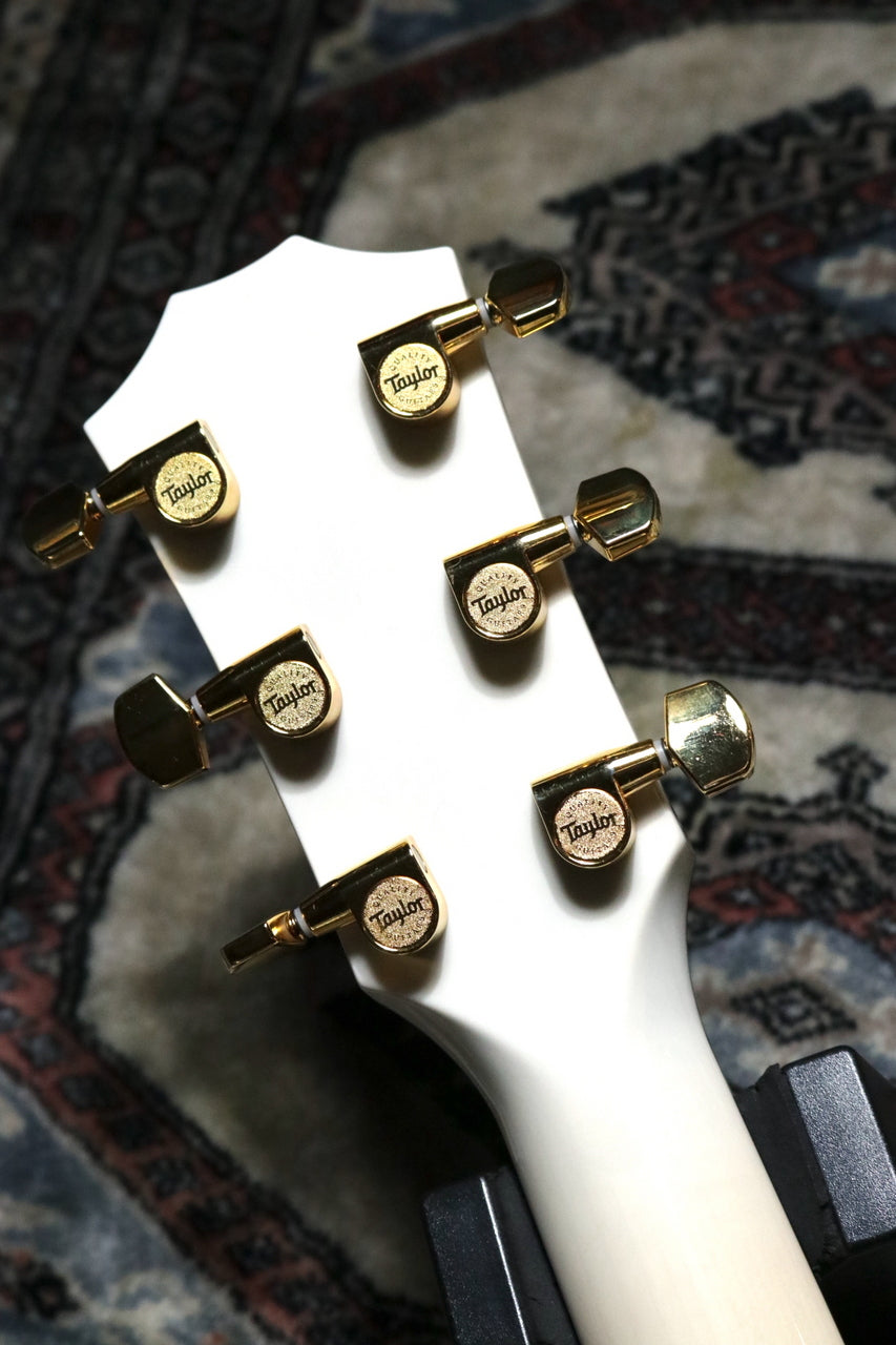 Taylor [Trial video available] 50th Anniversary 614ce LTD Trans White with Edgeburst [Taylor authorized repair man store]
