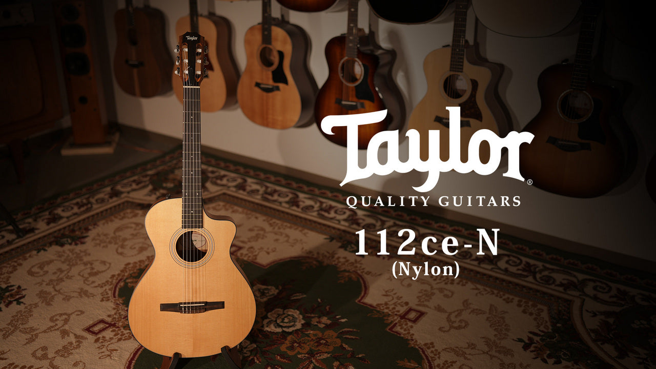 Taylor [Tested video included] 112ce-N [Latest Elemental Model] [Taylor-certified repairman worker]