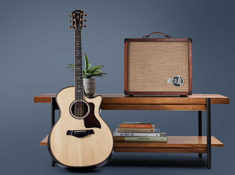 Taylor Circa 74 Amp - Mahogany [Latest Acoustic Amp Model with Stand]