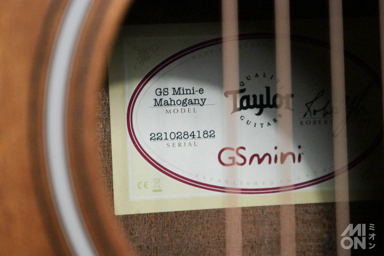 Taylor 【試奏動画有】GS Mini-e Mahogany ES-B 【Taylor公認 リペアマン在籍店】