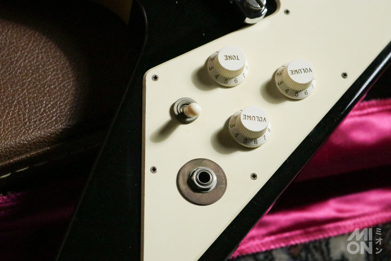 Gibson Custom Shop Edition Michael Schenker Flying V 1994 Black & White