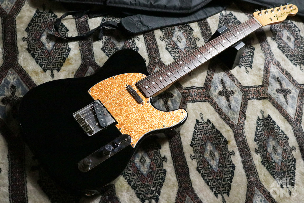Fender Japan [Tested video included] TL71-68 Telecaster Black Gold Pickguard w/ Eric Daw Custom Guitars "T" Style Pickups