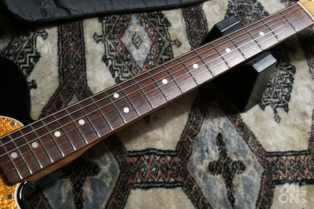 Fender Japan [Tested video included] TL71-68 Telecaster Black Gold Pickguard w/ Eric Daw Custom Guitars "T" Style Pickups
