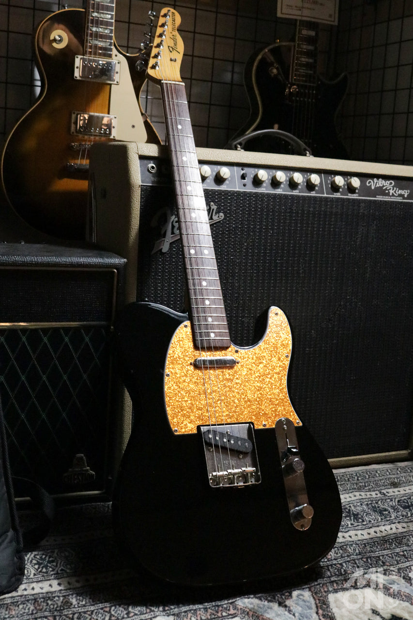 Fender Japan [Tested video included] TL71-68 Telecaster Black Gold Pickguard w/ Eric Daw Custom Guitars "T" Style Pickups