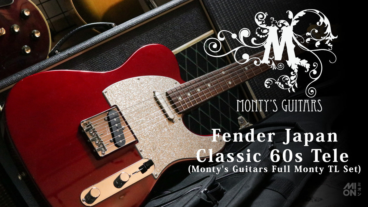 Fender Japan Exclusive Classic 60s Tele Aged Candy Apple Red 2017 w/ Full Monty TL Pickups