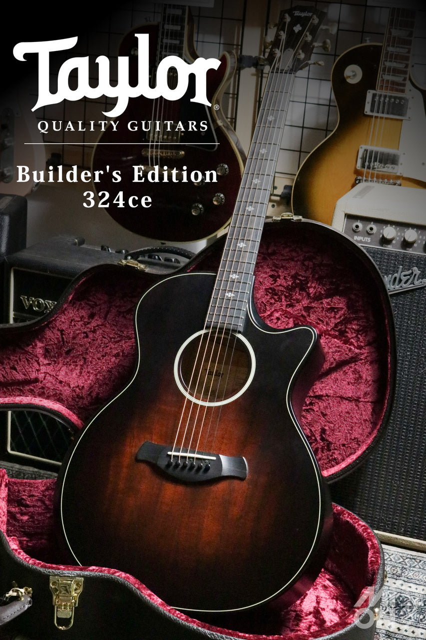 Taylor Builder's Edition 324ce 2020 [Taylor certified repairman worker]