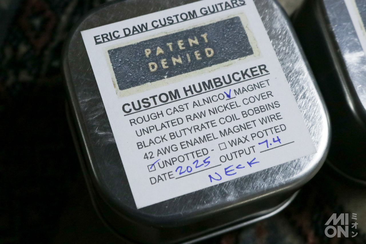 Eric Daw Custom Guitars Patent Denied Custom Humbucker Pickups Set