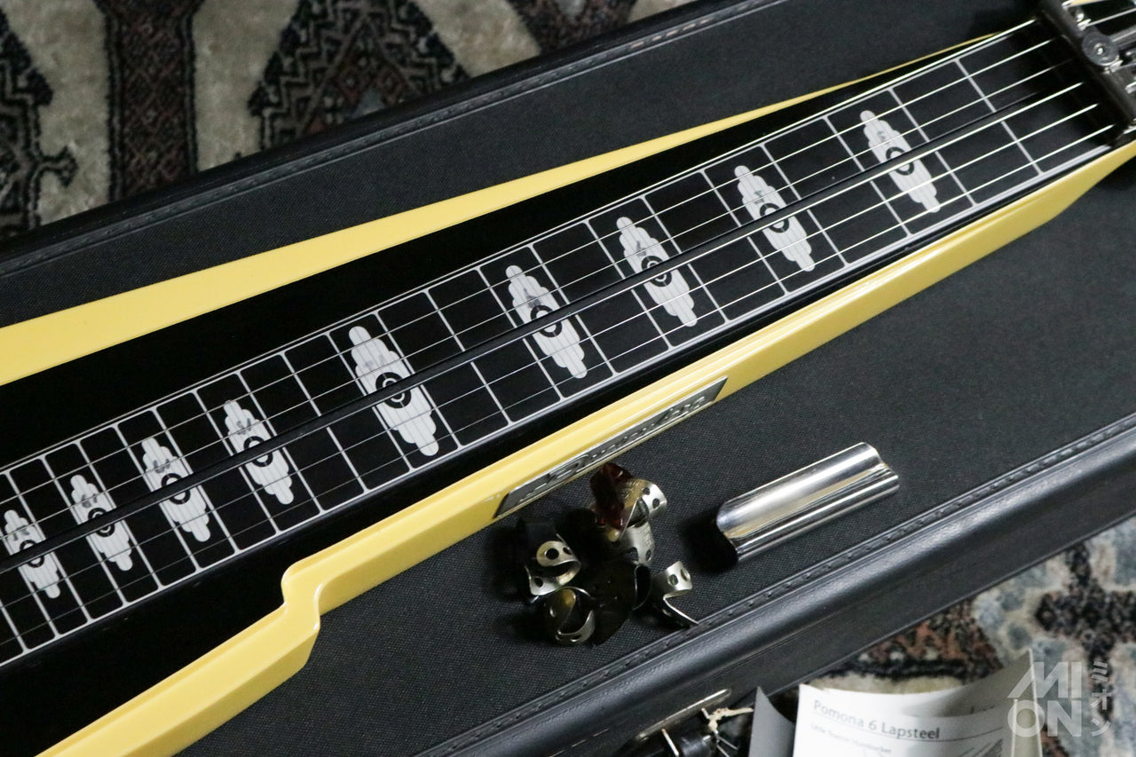 Duesenberg DLS-P6 Lap Steel Pomona 6 Yellow Black