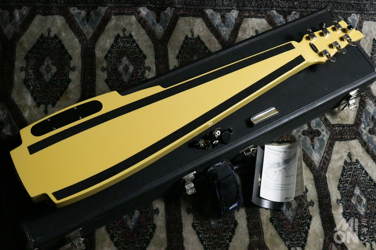 Duesenberg DLS-P6 Lap Steel Pomona 6 Yellow Black