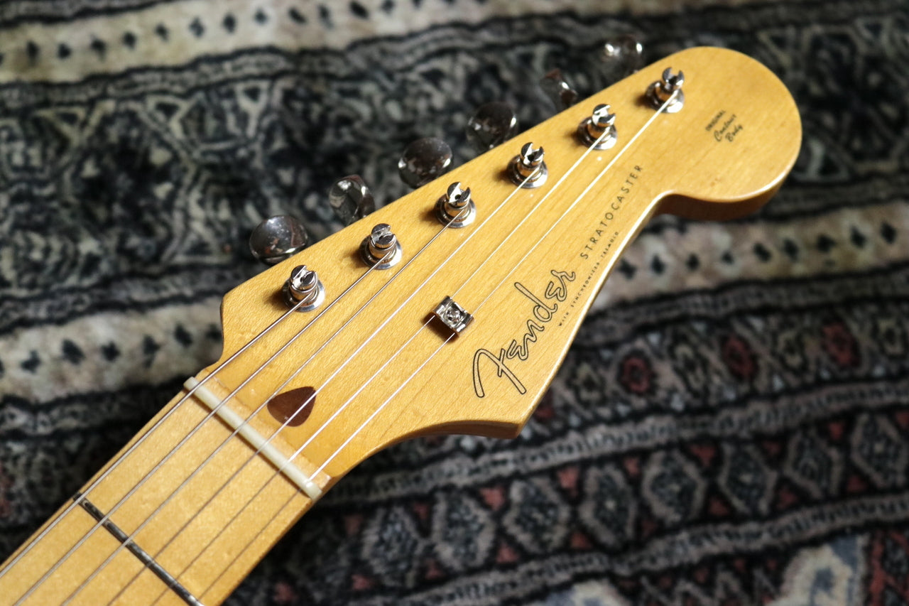 Fender Japan Stratocaster Black w/ Monty's Guitars '54 Stratocaster Pickups Set