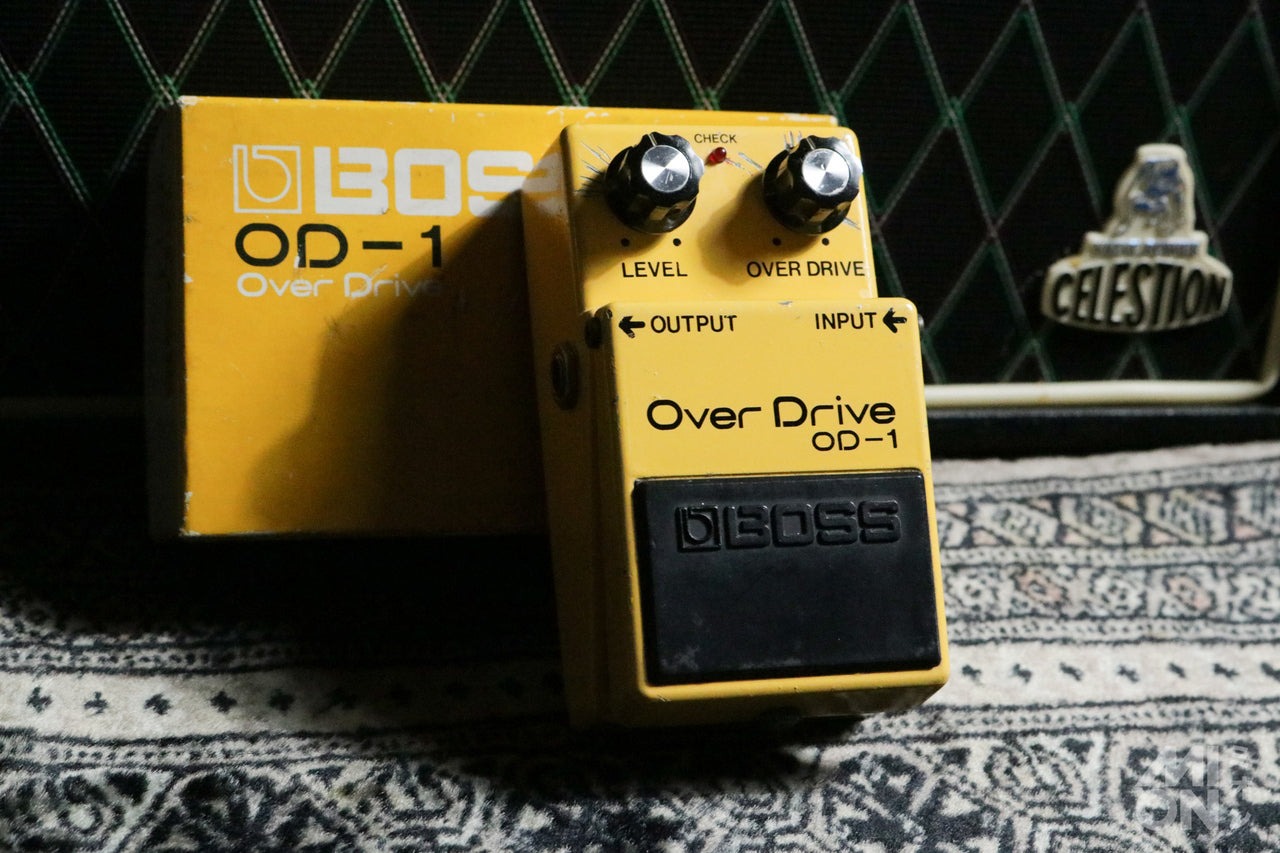 BOSS OD-1 OverDrive Made in Japan 1979 RC3403ADB #8300