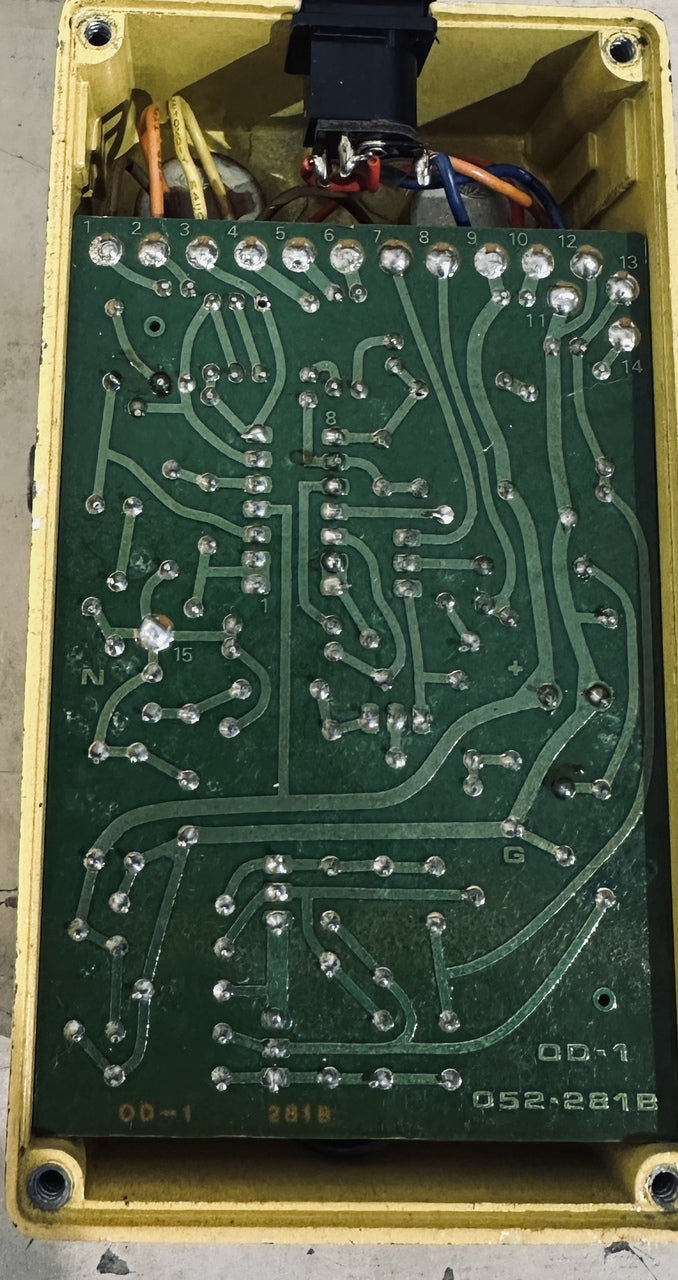 BOSS OD-1 OverDrive Made in Japan 1979 RC3403ADB #8300