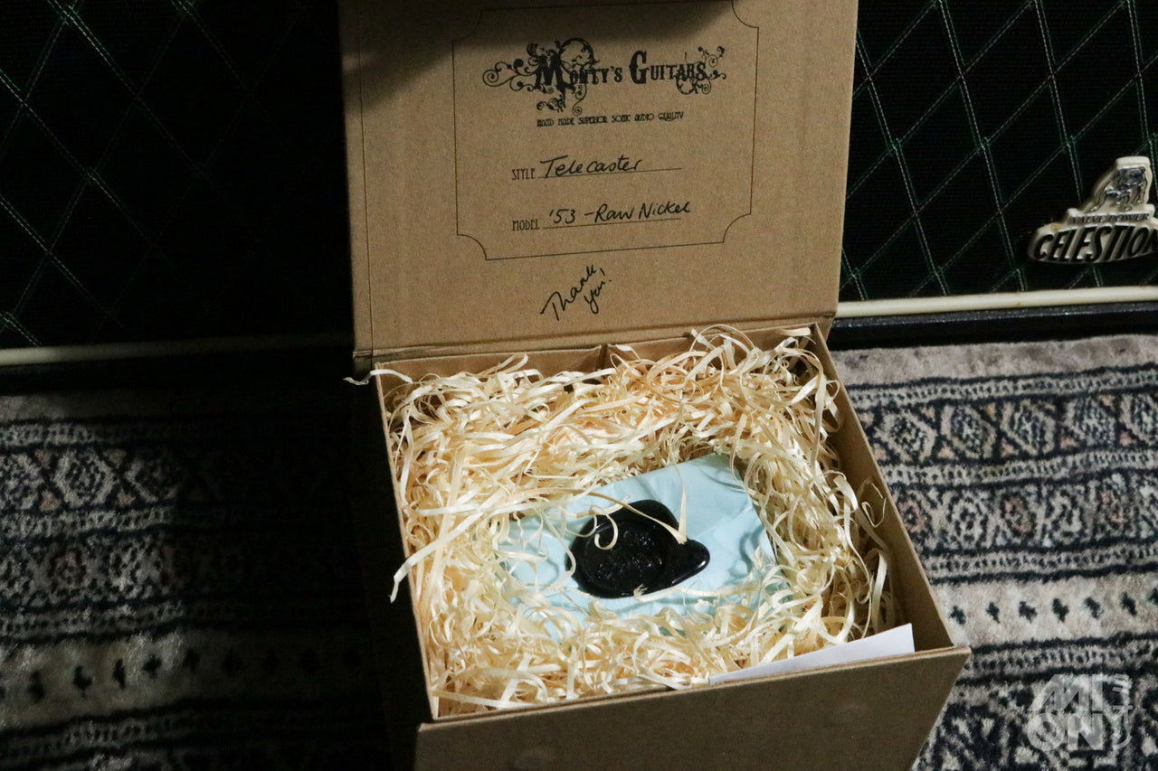 Monty's Guitars '53 Telecaster Raw Nickel Pickups Set