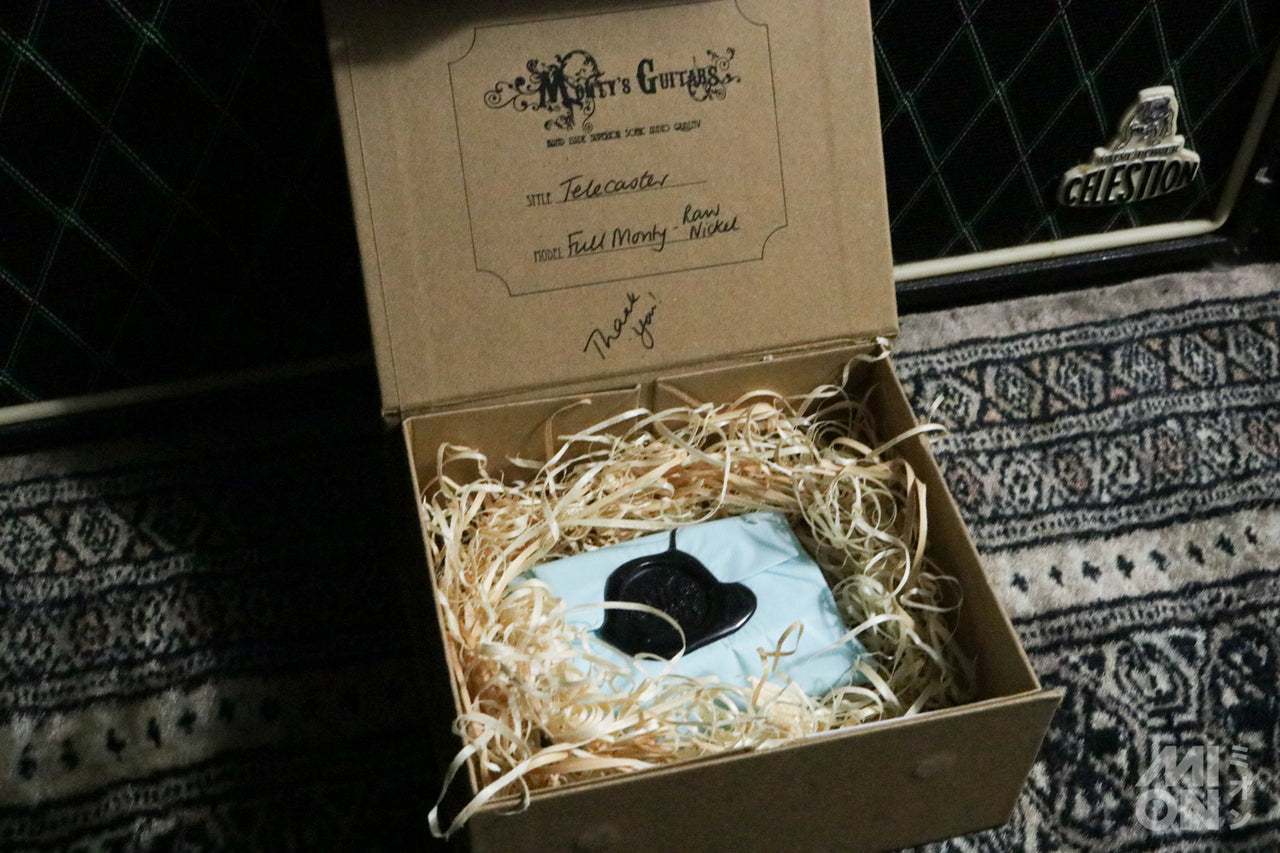 Monty's Guitars Full Monty Telecaster Raw Nickel Pickups Set