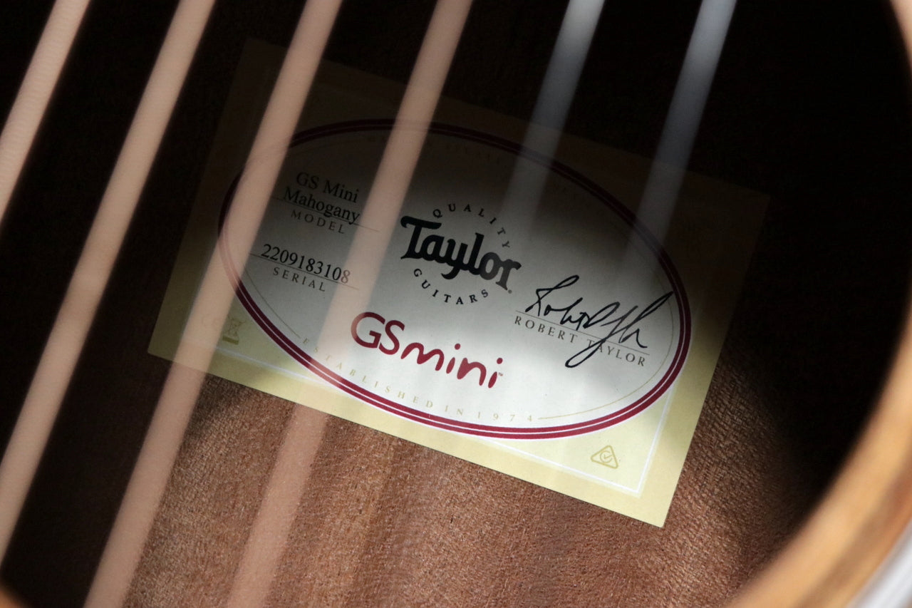 Taylor 【Demo Video Available】 GS Mini Mahogany 【Taylor Authorized Repair Technician on Staff】