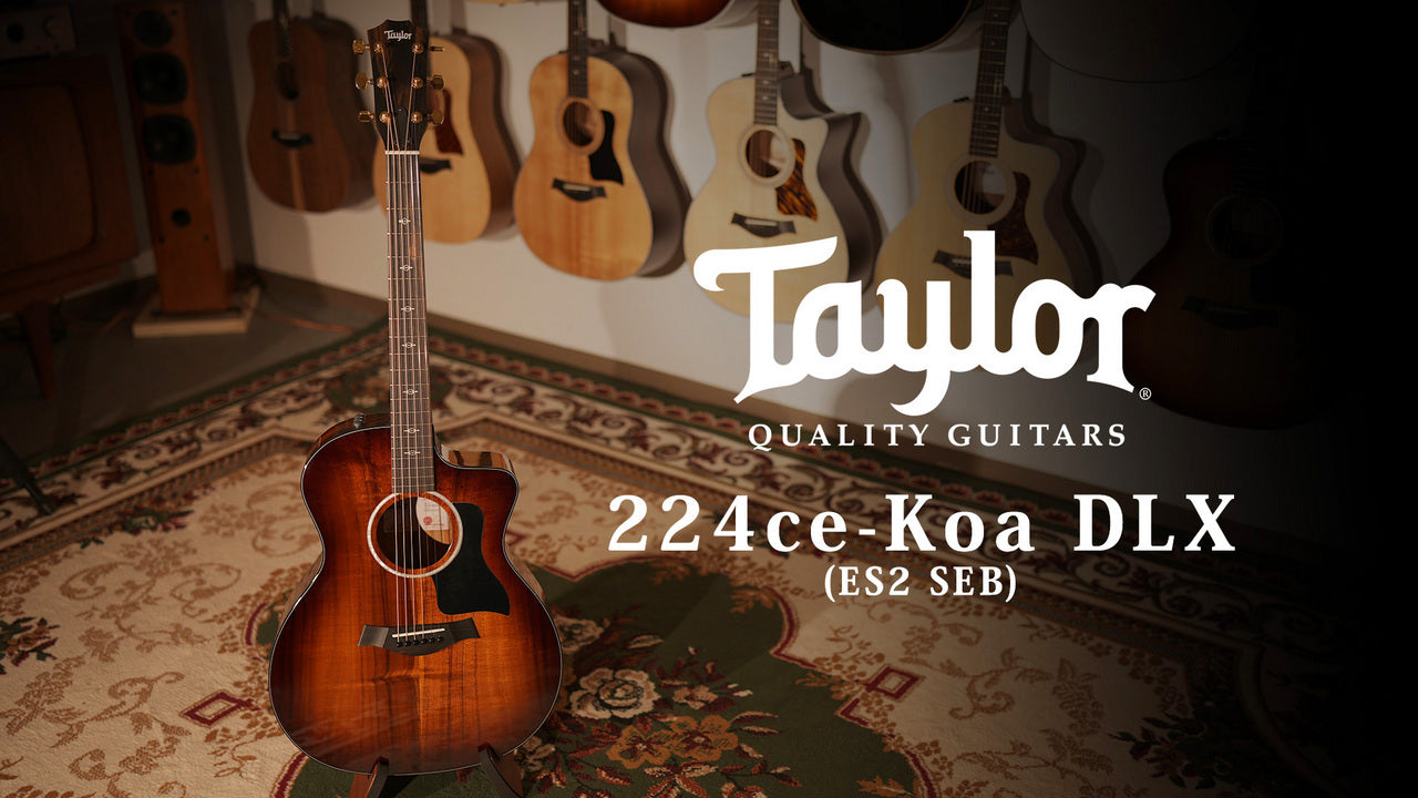 Taylor [Trial video available] 224ce-Koa DLX ES2 SEB [Taylor-authorized repair man staffed store]