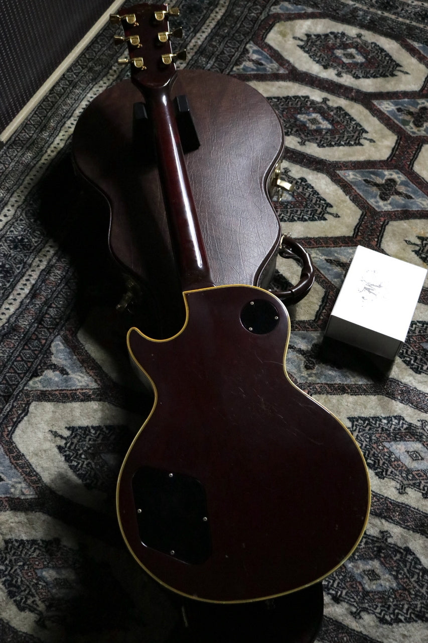 Gibson Les Paul Custom 1976 Wine Red w/ Monty's Guitars Full Monty Humbucker Pickups Gold