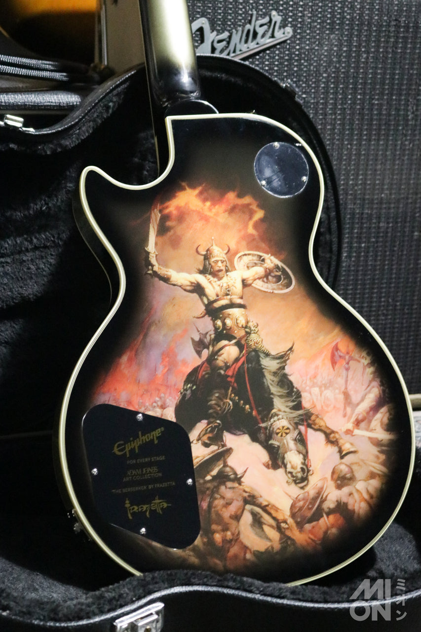 Epiphone Adam Jones Les Paul Custom Art Collection Frazetta "The Berserker" 2023
