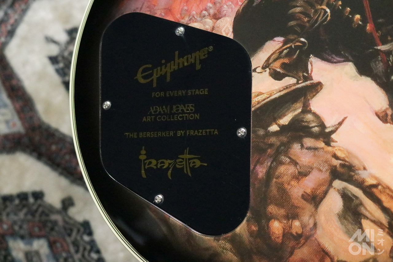 Epiphone Adam Jones Les Paul Custom Art Collection Frazetta "The Berserker" 2023