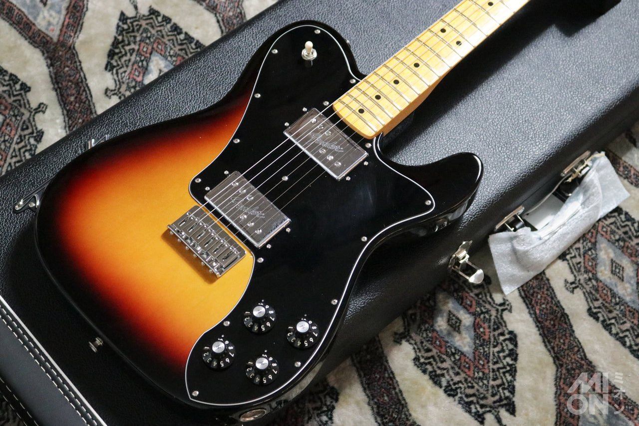 Fender American Vintage II 1975 Telecaster Deluxe 3-Color Sunburst 2022