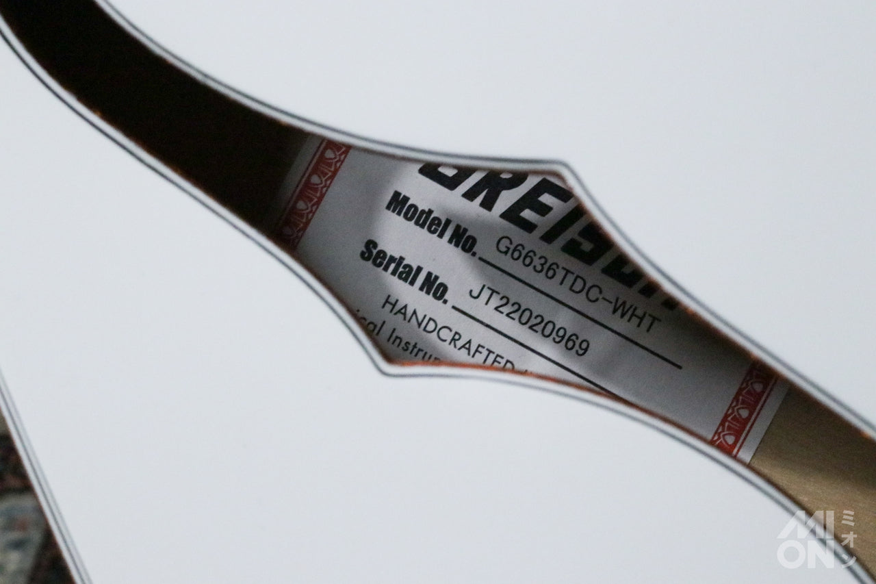 Gretsch G6636TDC-WHT Players Edition Falcon White 2022