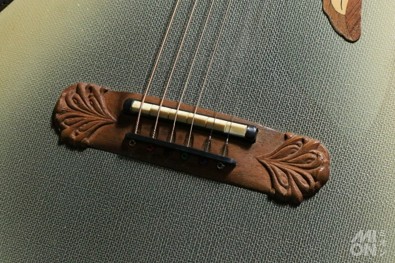 Ovation Super Adamas 1587-7 Reverse Beige Burst 1993