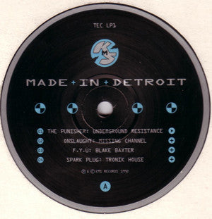 Master Release: Made In Detroit by Various